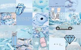 Tons of awesome aesthetic laptop wallpapers to download for free. Blue Wallpaper Aesthetic Laptop