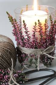 Lovely Bougies Fait Maison Deco Floral Decoration Bougies