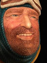 Legend Products Chalkware F. Wright 1986 Arctic Explorer