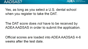 Dat Dental Admission Test