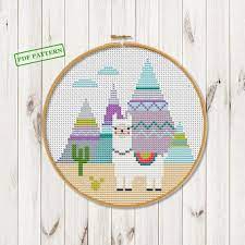 If you're looking for a laugh, these cross stitch patterns have a good sense of humor. Llama Cross Stitch Modern Pattern Funny Cross Stitch Cute Etsy Cross Stitch Funny Modern Cross Stitch Cross Stitch Charts