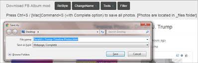 You will receive a zip file that contains all the media from that specific album. How To Download Entire Facebook Photo Albums Of Friends Or Pages Simplified Web Scraping
