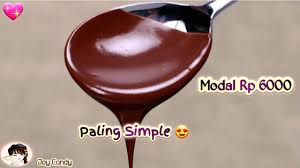 Cara membuat churros dan saus coklat _ churros recipe. Paling Simple Dan Dijamin Enak Simple Homemade Chocolate Sauce Youtube