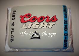 Coors Light Cake Surprise 50th Birthday Party Light Cakes Cake
