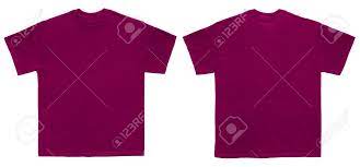 Blank T Shirt Color Maroon Template Front And Back View On White Stock Photo Picture And Royalty Free Image Image 100331251 Polo tee design presentation for print.
