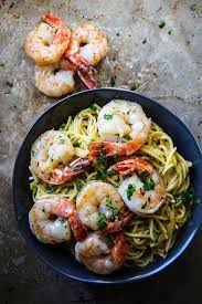 Shrimp Scampi Gluten And Dairy Free Heather Christo Dairy Free Pasta Recipes Dairy Free Pasta Scampi Recipe