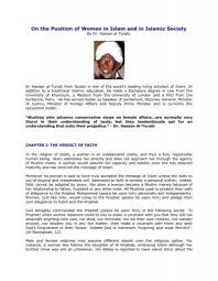 Historians relate that hafsa bint umar wanted to go with her for the battle of the camel. On The Position Of Women In Islam And In Islamic Sailan Muslim