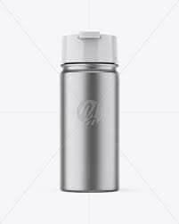 Metallic Flask Mockup In Packaging Mockups On Yellow Images Object Mockups Mockup Free Psd Mockup Psd Mockup Free Download