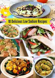 In excess, sodium is not great for you. 10 Mouth Watering Low Sodium Recipes Heart Healthy Recipes Low Sodium Sodium Free Recipes Low Sodium Recipes Heart