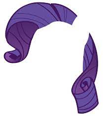 The title of the storybook adaptation: Rarity Hair Vector By Thegirlnamedsig On Deviantart