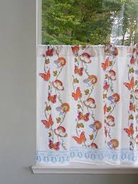 Unfollow curtains country kitchen to stop getting updates on your ebay feed. Country Kitchen Tier Curtains Butterfly Kitchen Cafe Curtains French Kitchen Window Treatments Saffron Marigold