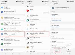 Download the latest version of android system webview for android. How To Enable Or Disable Android System Webview