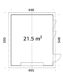 Wandstärke für garage abend,für eine garage reicht eine 24er wand.,für den unterzug. Garage Einzelgarage Bausatz Natur 448x548cm Garage Vom Garten Fachhandler