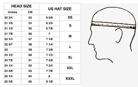 sizing info classic collection hats