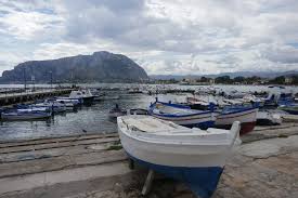 Au Port De Peche Mondello Palerme Sicile Italie Veneto Italy Italia