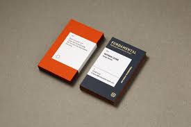 Fundamental On Behance Name Card Design Card Design Business Card Inspiration