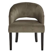 Vivian Barrel Chair Osp Home Furnishings Cheap Leather Chairs Affordable Seating