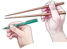 Customers come to your counter to order special menus and you are the chef that has to prepare the menu. Do Fellow Taiwanese Still Hold Chopsticks And Pens Like This Hi From R Chopsticks Taiwan