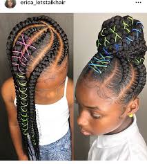 But before you start experimenting with hair, remember a few important rules: African Natural Hair Braids For Kids Hairstyle Directory