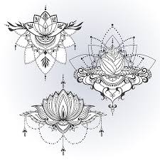 Es ist ein dunkelblauer umriss. 174 990 Blumen Tattoo Lizenzfreie Bilder Und Fotos Kaufen 123rf
