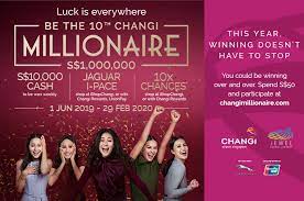 Changi Millionaire 2019 Jewel Changi Airport Changi Buy Tickets Millionaire