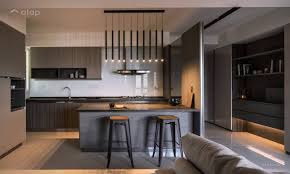 Contemporary Kitchen Condominium Design Ideas Photos Malaysia Atap Co Condominium Design Interior Design Kitchen Condominium Interior