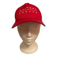 Anthony Joshua Stay Hungry Red Snapback Cap, Rare...