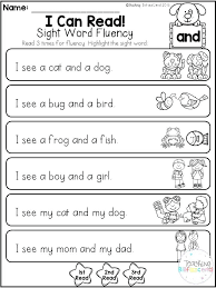 Suitable for beginners and low level elementary learners. Free Printable Kindergarten Kindergarten Fluency Passages Novocom Top