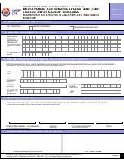 Borang pendaftaran id portal perkeso socso portal id registration formjenis permohonan / application type sila. Eis Assist Borang Pendaftaran Online Portal Pdf Borang Pendaftaran Id Portal Perkeso Socso Portal Id Registration Form Jenis Permohonan Application Course Hero