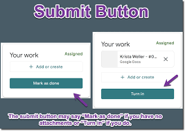 Google Classroom Submit Button Teacher Tech Google Classroom Teacher Tech Classroom