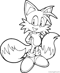 If your child loves interacting. Sonic The Hedgehog Coloring Pages Coloringall