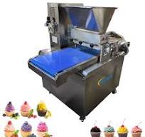 High Efficiency Commercial Cupcake Depositor Filling Machine Cup Cake  Manufacturing Machine
