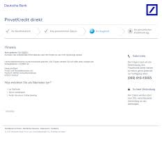 Deutsche Bank Privatkredit Test Und Erfahrungsberichte 10 2020
