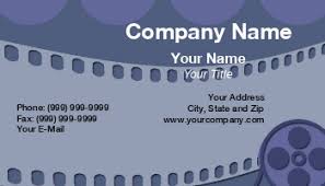 Check out video brochure sizes & options. Video Editor Business Cards