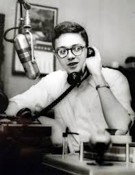 Disc Jockey Joe Gearing These pictures are of Joe Gearing, who in 1955 was  Erie's only all night DJ. The radio station was WLEU 1450, later WWGO and  WEYZ. Studios and offices