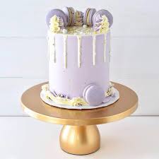 12 Inch Round Modern Metal Wedding Cake Stand Gold Drip Cakes Macaron Cake Almond Cakes