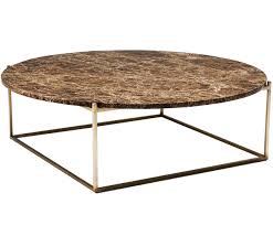 Arandip cross legs coffee table. Circle Wendelbo Coffee Table Milia Shop