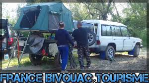 Remorque 4x4 Camping Sankey Avec Tente De Toit James Baroud Rain Forest Tiree Par Un 4x4 Pajero Bientot Prepare Raid France B Tourisme Autocaravane France