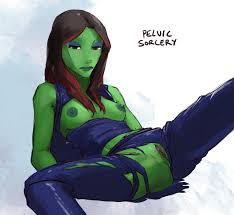Gamora Nude- Guardians of Galaxy Sex