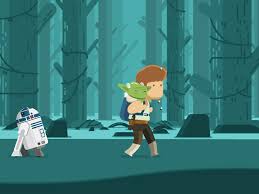 Star Wars Fan Gif Luke Yoda And R2d2 In Dagobah Star Wars Gif Luke Skywalker Fan Art Fan Gif