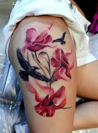Side rib tinkerbell tattoos ideas for girls. 60 Sexy Thigh Tattoos For Women That Are Trendy In 2021