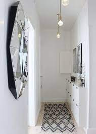 34 Stylish Hallway Design Ideas To Copy Now Hallway Designs Small Hallways Narrow Hallway Decorating