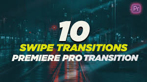 From smooth slides to glitch distortions. 10 Swipe Transitions Free Download Premiere Pro Transition Youtube
