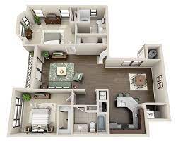 Some of our available apartments and townhomes even offer a study, perfect for working or studying from home! 1 Bedroom Apartments 1 Bedroom Apartment With Den Houston