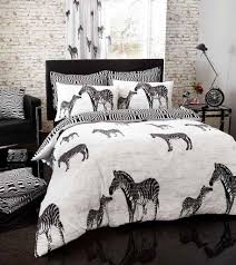 Black And White Duvet Cover Double Tribal Zebra Black White Duvet Quilt Cover Bedding Set Bed Linens Luxury Bed Linen Design Zebra Bedding