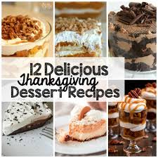 Weekly Family Meal Plan Thanksgiving Dessert Recipes Diary Of A Recipe Collector