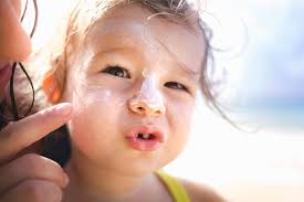 How I Apply Sunscreen to My Toddler's Face and Body