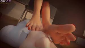 Foot fetish with teacher