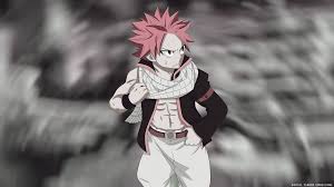 Red and white flower painting, fairy tail, dragneel natsu, illuminated. Wallpaper Monochrome Anime Fairy Tail Dragneel Natsu 1920x1080 Bas123 62844 Hd Wallpapers Wallhere