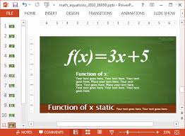 Animated Math Equations For Powerpoint